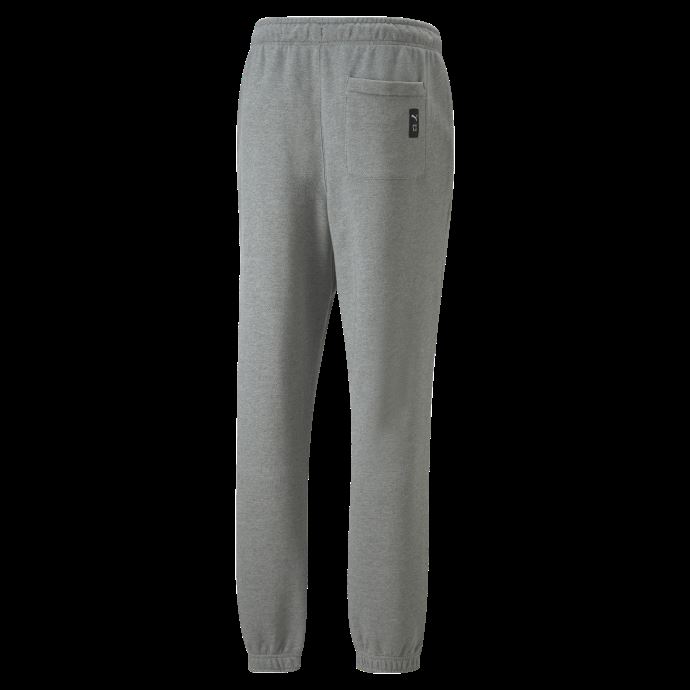 Pantalon De Survêtement De Basketball Puma Canada Pivot Emb Pour Hommes Gris Chiné-gris Chiné

