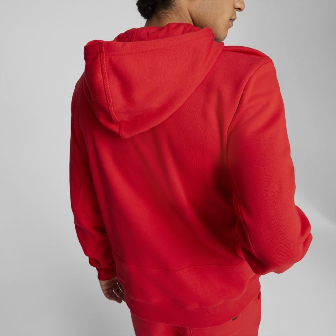 Sweat à Capuche De Basketball Homme Pivot Essential Puma Canada High Risk Rouge