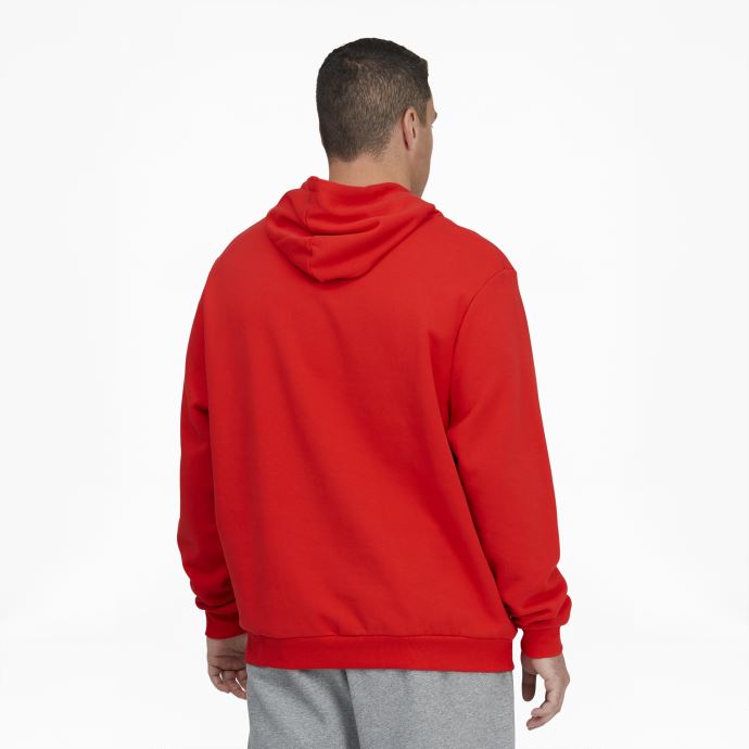Sweat à Capuche Avec Logo Classique Rouge-blanc à Haut Risque Pour Hommes Fl Bt Puma Canada