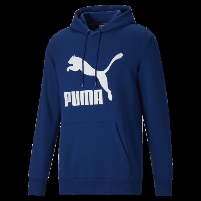 Puma Canada Classics Sweat à Capuche Avec Logo Pour Homme Fl Blazing Blue
