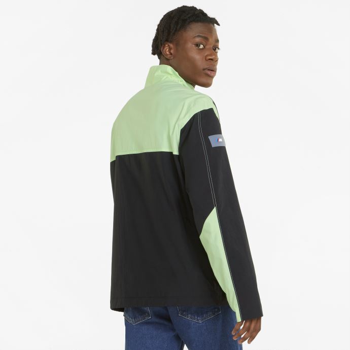 Puma Canada Bmw M Motorsport Statement Veste Tissée Pour Homme Vert Paradis