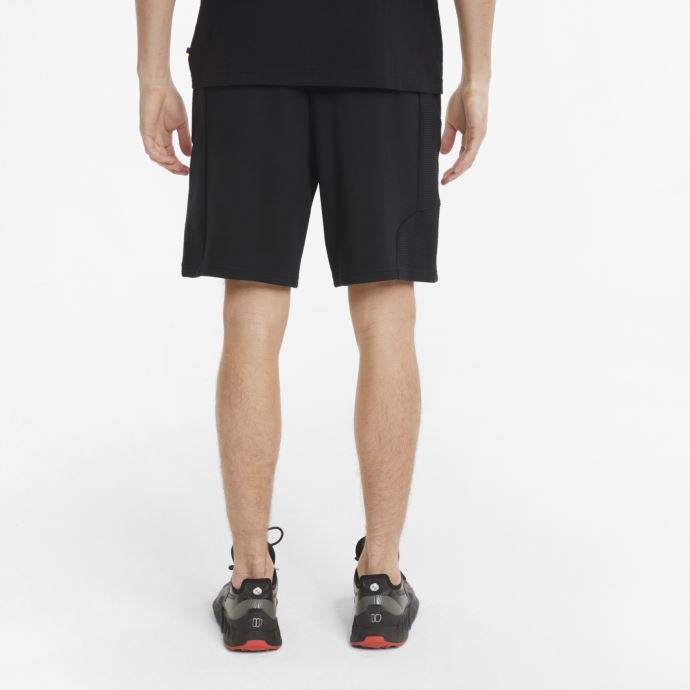 Puma Canada Bmw M Motorsport Short De Survêtement Homme Coton Noir