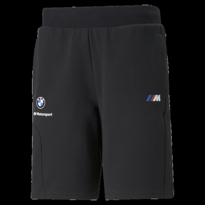 Puma Canada Bmw M Motorsport Short De Survêtement Homme Coton Noir

