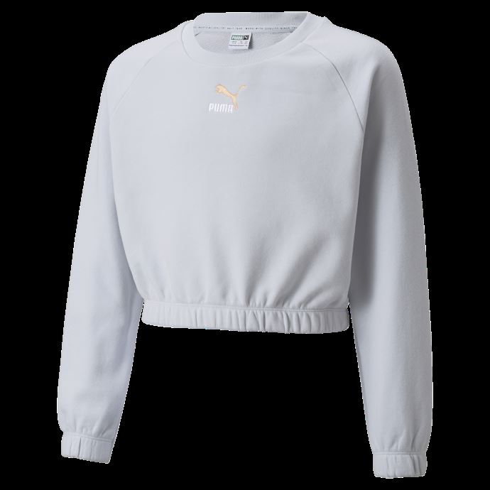 Puma Canada Arctic Ice Grl Chandail Court à Col Ras Du Cou Pour Jeunes
