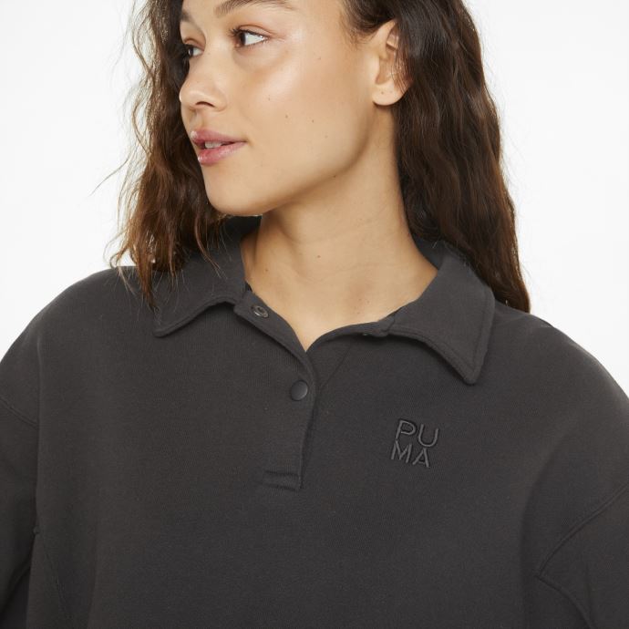 Sweat Puma Canada Infuse Fashion Polo Femme Noir
