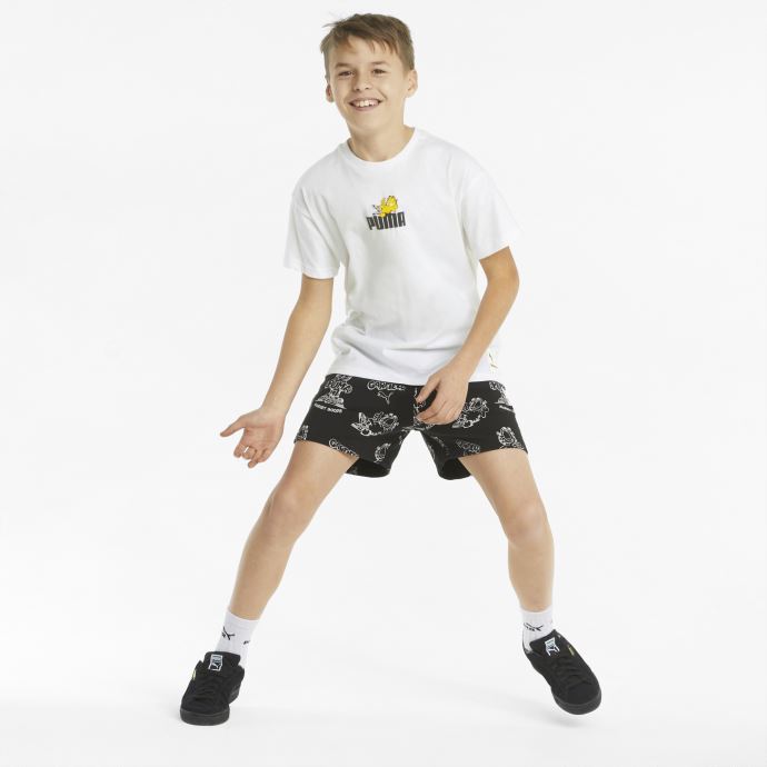 Puma Canada X Garfield T-shirt Enfant Graphique Blanc
