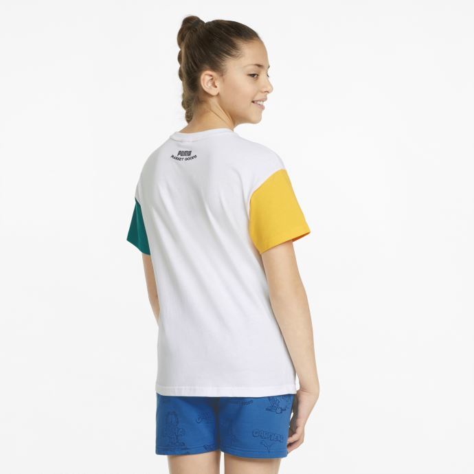 Tee Shirt Puma Canada X Garfield Junior Blanc