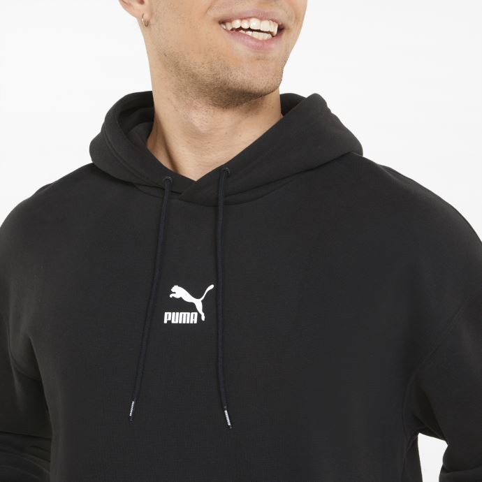 Sweat à Capuche Classics Décontracté Homme Puma Canada Noir
