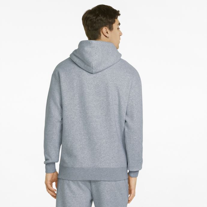 Sweat à Capuche Classics Casual Homme Gris Clair Chiné Puma Canada