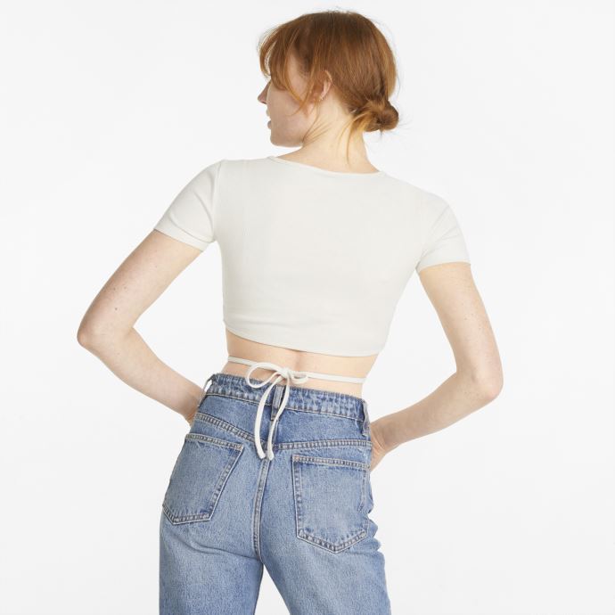 T-shirt Classique Côtelé Pour Femme Par Pedroche Puma Canada Sans Couleur