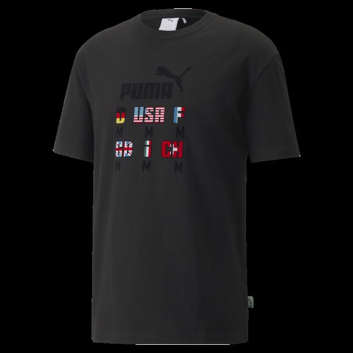 T-shirt Imprimé Graphique Jamais Porté Pour Hommes Noir Puma Canada
