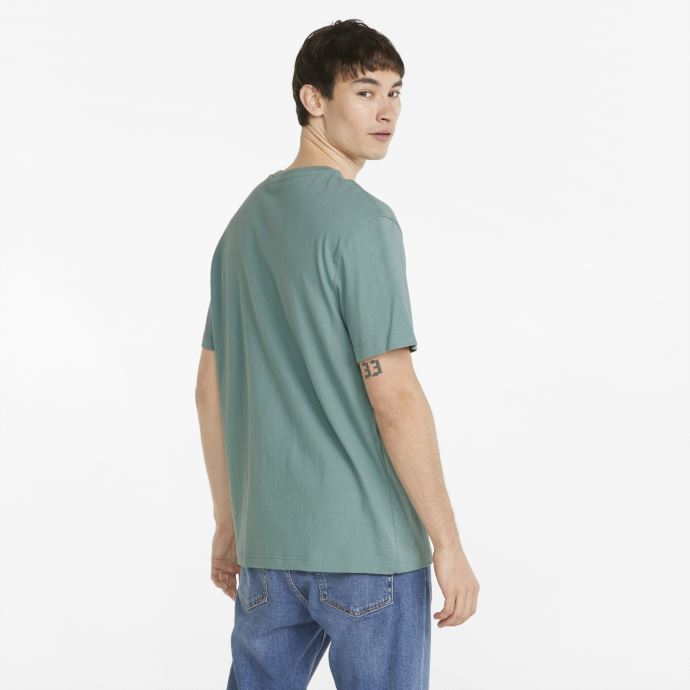 T-shirt Aventure Planète Graphique Pour Hommes Bleu Minéral Puma Canada