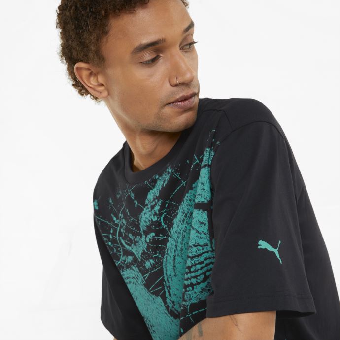 T-shirt Mercedes F1 Statement Graphique Homme Puma Canada Noir
