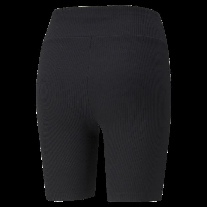 Puma Canada Leggings Courts Côtelés Noirs Classiques Pour Femmes
