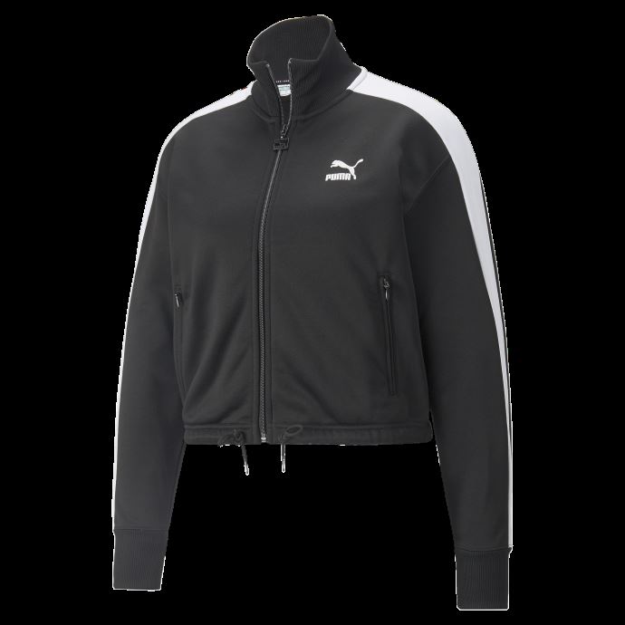 Veste Puma Canada T7 Crop Track Femme Noire
