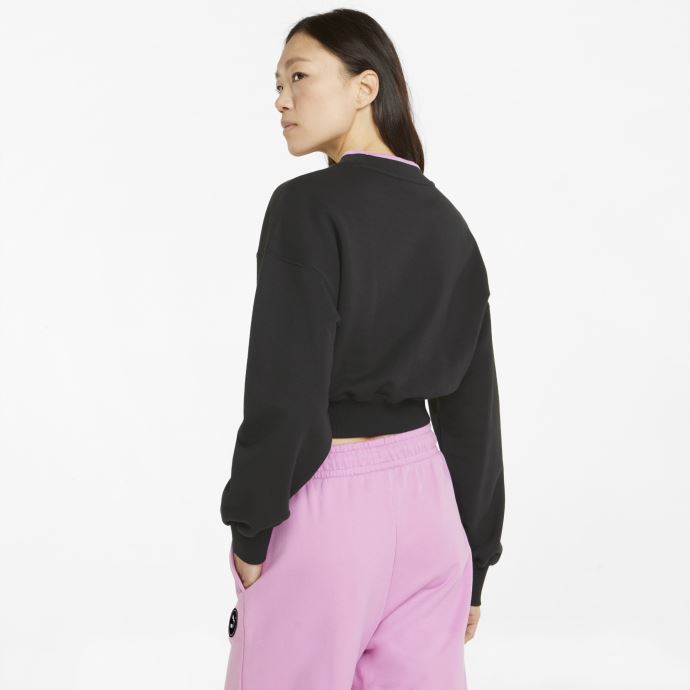 Sweat Sportswear By Puma Canada Ras Du Cou Femme Noir