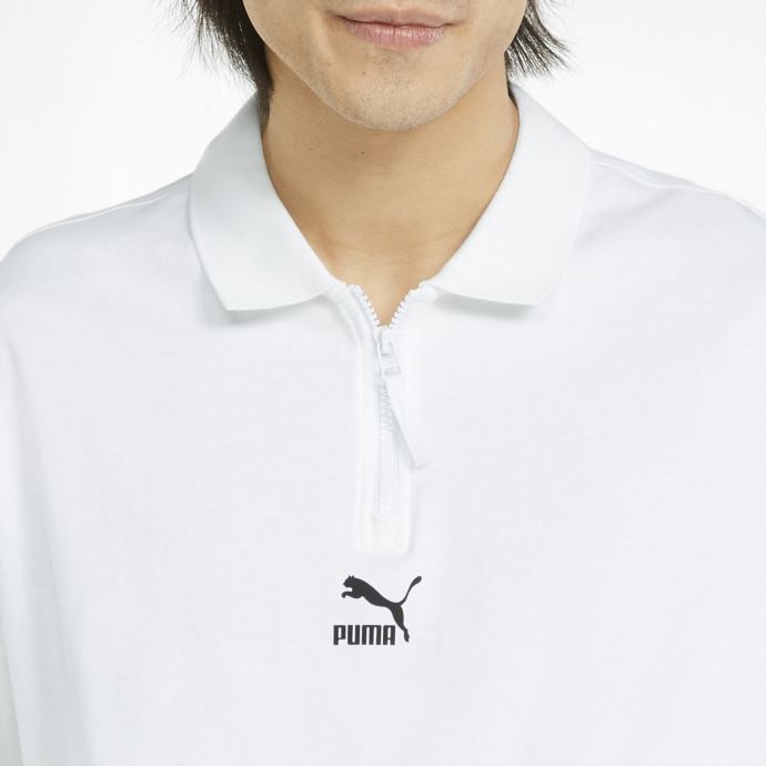 Polo Classics Boxy Zip Homme Puma Canada Blanc
