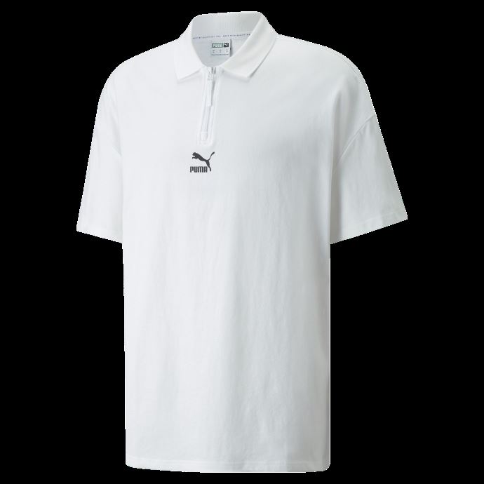Polo Classics Boxy Zip Homme Puma Canada Blanc
