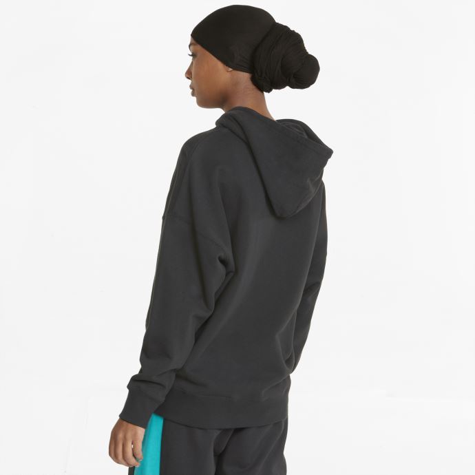 Sweat à Capuche Décontracté Centre Ville Noir Puma Canada