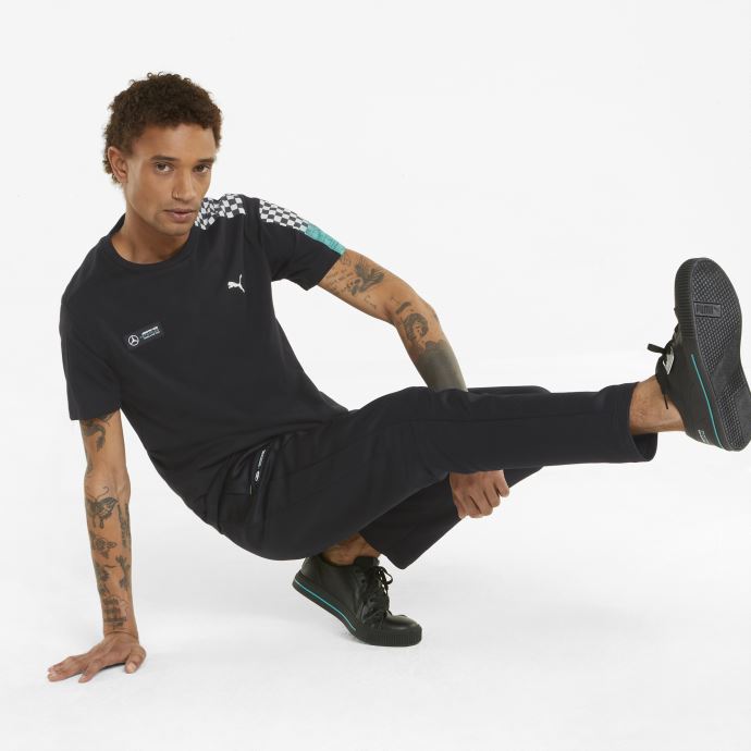 Pantalon De Survêtement Puma Canada Mercedes F1 T7 Noir Pour Homme
