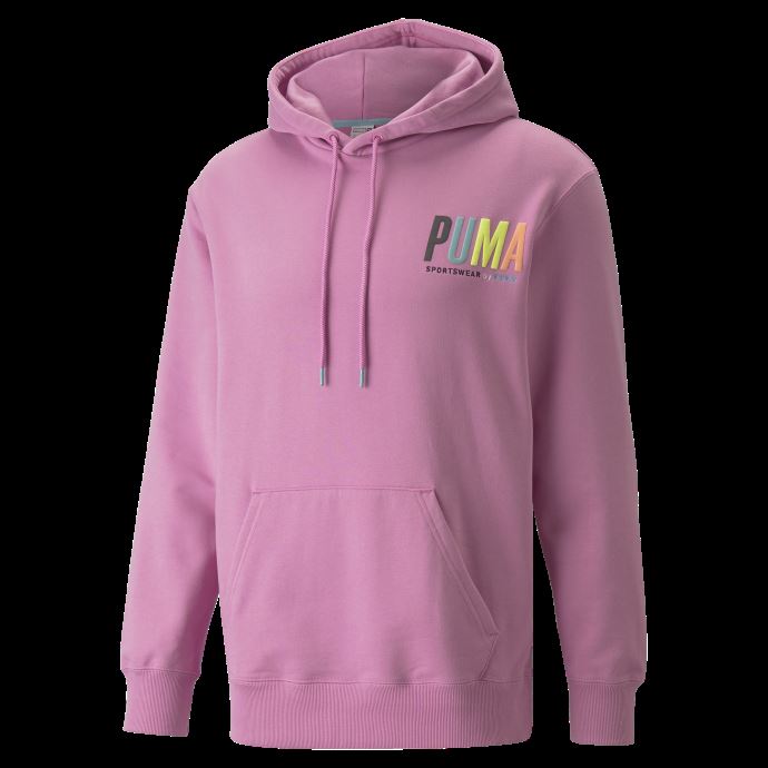 Sweat à Capuche Sportswear By Puma Canada Graphique Pour Homme Opéra Mauve
