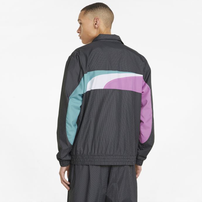 Veste Puma Canada Swxp Tissée Pour Hommes Noir