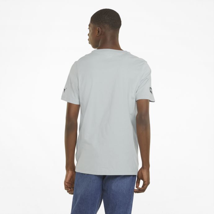 T-shirt Mercedes Team Argent Logo Mercedes F1 Pour Homme Puma Canada