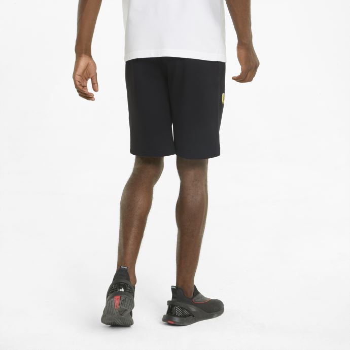 Short De Survêtement Puma Canada Scuderia Ferrari Race Noir Pour Homme