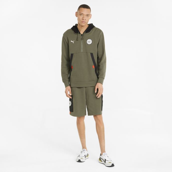 Puma Canada Porsche Legacy Statement Sweat à Capuche Homme Vert Mousse
