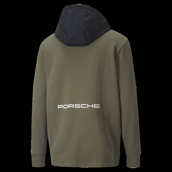 Puma Canada Porsche Legacy Statement Sweat à Capuche Homme Vert Mousse
