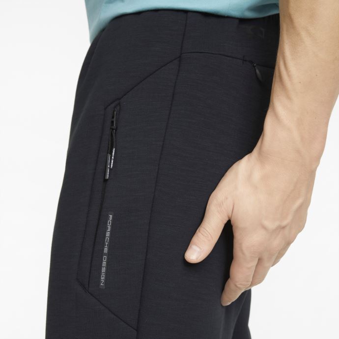 Puma Canada Porsche Design Prêt à Réagir Pantalons De Survêtement Pour Hommes Noir De Jais
