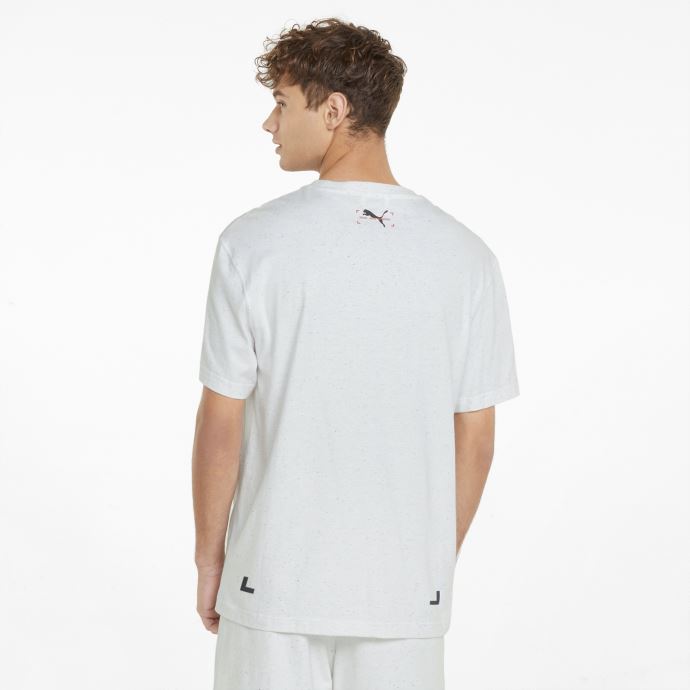Puma Canada Chiné Immaculé Re:collection T-shirt Décontracté Pour Hommes
