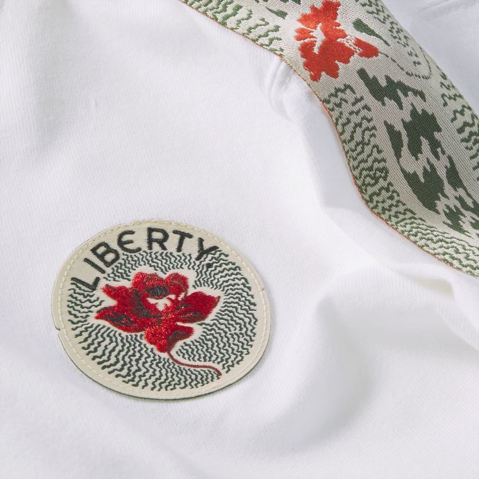 Puma Canada X Liberty Panel Tee Femme Blanc
