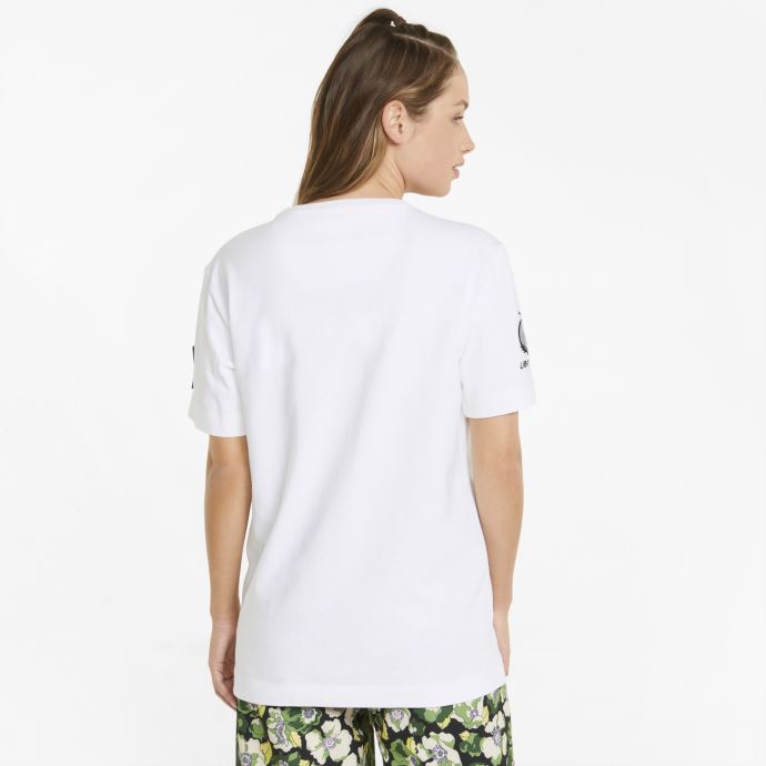 T-shirt Puma Canada X Liberty Blanc Pour Femme