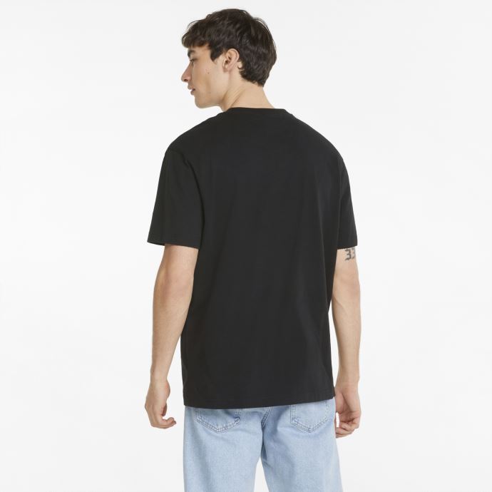 Noir --- T-shirt Graphique Puma Canada X Butter Goodies Pour Hommes