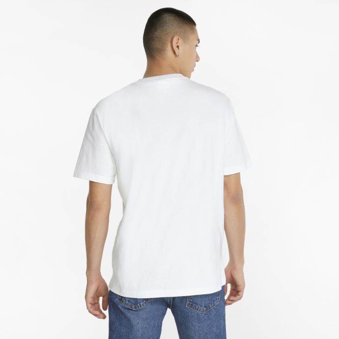 Puma Canada X Butter Goodies Graphique Hommes T-shirt Blanc---