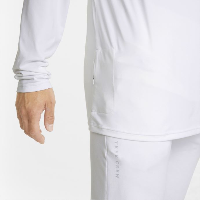 Chandail à Capuchon De Golf Puma Canada X Ptc Blanc Brillant Pour Hommes
