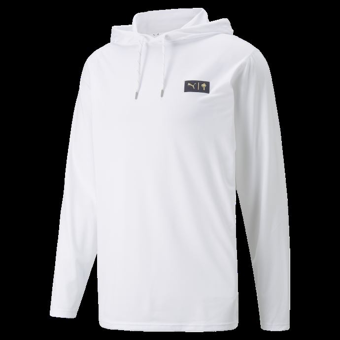 Chandail à Capuchon De Golf Puma Canada X Ptc Blanc Brillant Pour Hommes
