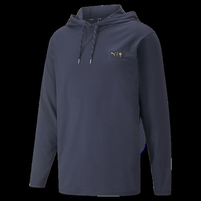 Sweat à Capuche De Golf Puma Canada X Ptc Bleu Marine Pour Hommes
