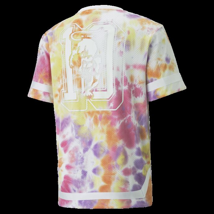 Puma Canada Chemise De Basketball Rouge à Haut Risque De La Ligue D'été Pour Hommes
