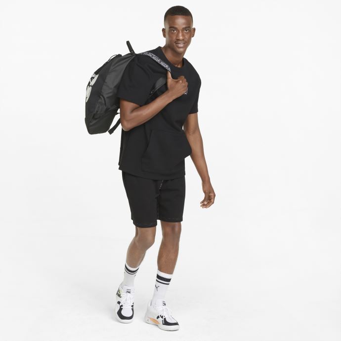 T-shirt De Basketball Noir Pivot Cut-off Pour Hommes Puma Canada
