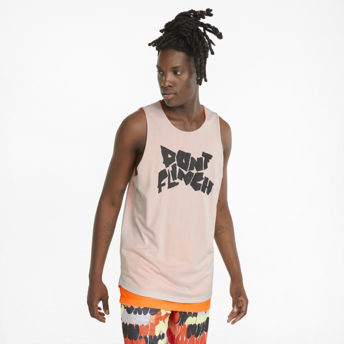 Débardeur De Basketball Give And Go Pour Hommes Nimbus Cloud-neon Citrus Puma Canada
