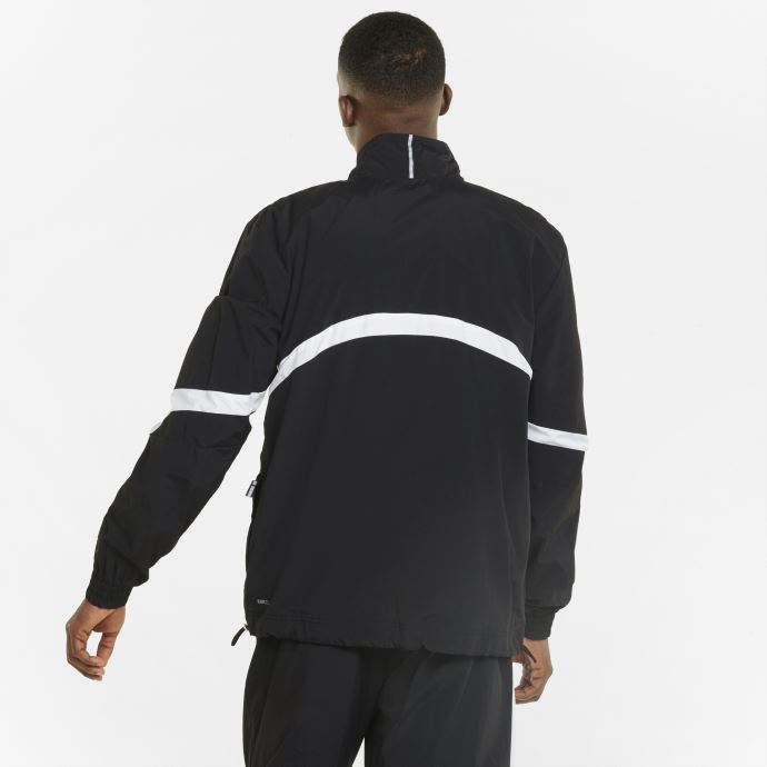 Puma Canada Veste De Basketball Homme Clyde Noir-blanc
