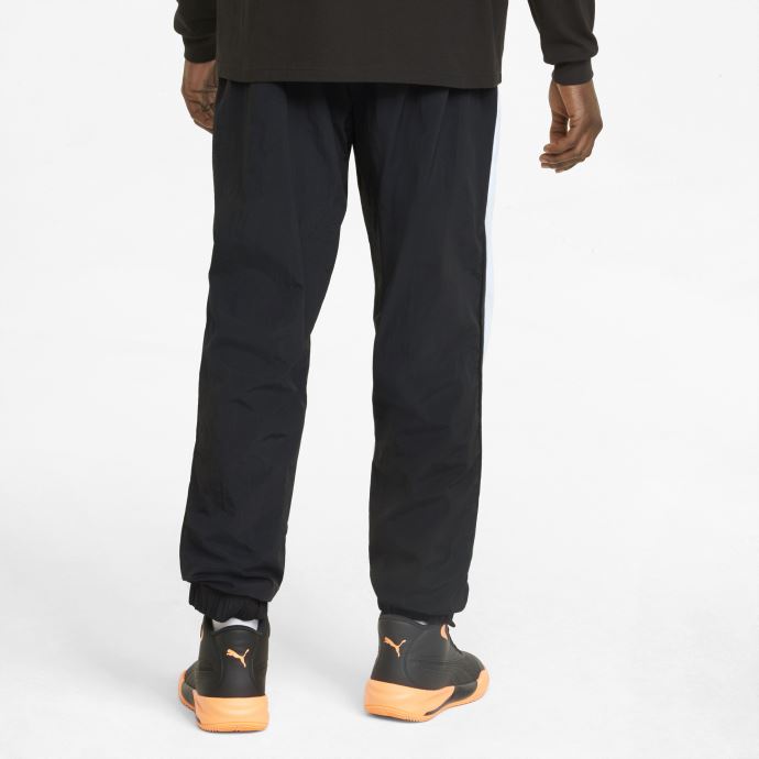 Pantalon De Basketball Clyde Noir Et Blanc Pour Hommes Puma Canada