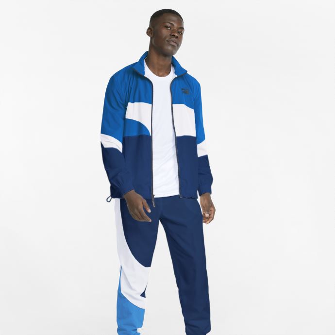 Pantalon De Basketball Clyde Pour Homme White-ocean Dive Puma Canada
