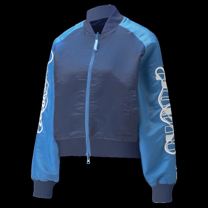 Veste De Basketball Femme Bout A Bucket Puma Canada Vallarta Blue-ocean Dive
