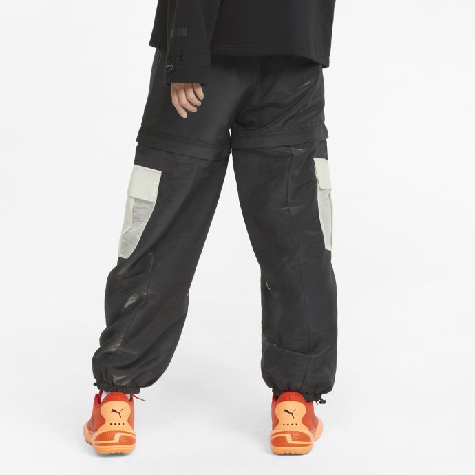 Puma Canada Noir-pristine Bout A Bucket Pantalon De Basketball Pour Femmes