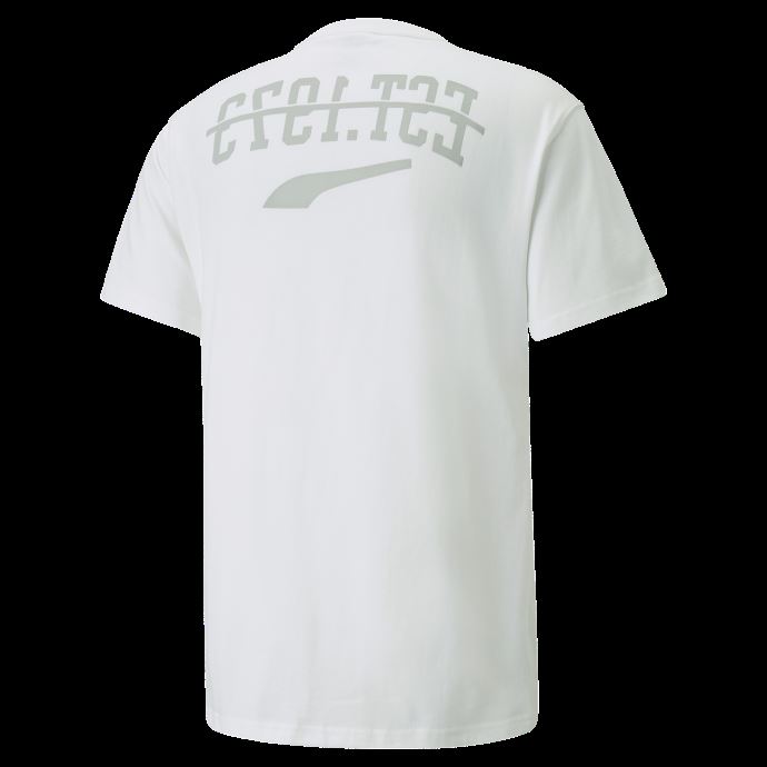 T-shirt De Basketball Puma Canada Inbounds Blanc Pour Hommes
