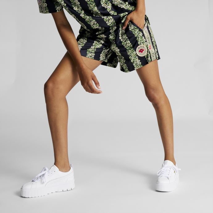 Short Femme Puma Canada X Liberty Noir-aop