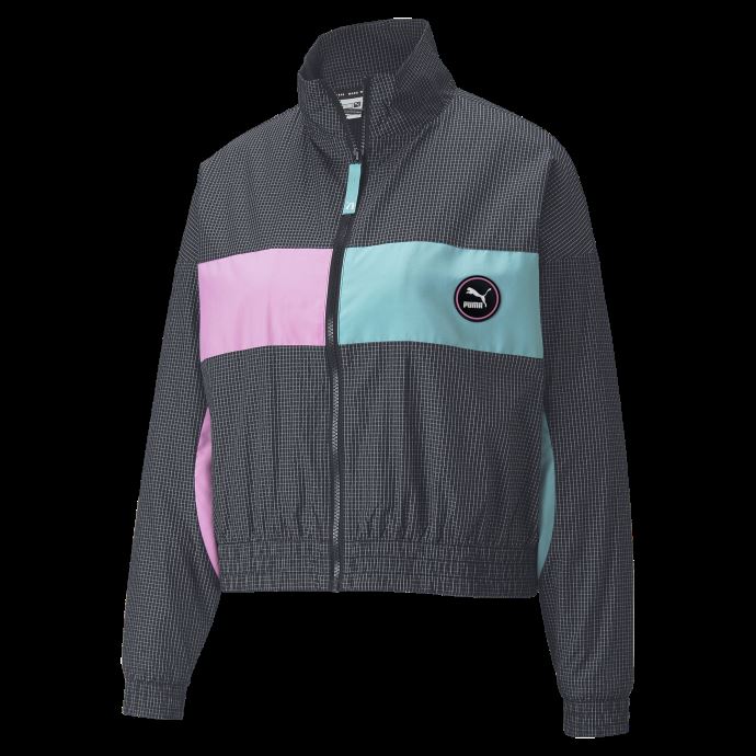 Puma Canada Veste De Survêtement Tissée Swxp Pour Femmes Noir
